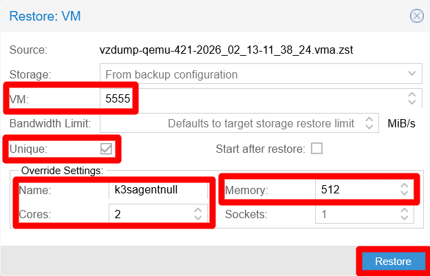Restore window with good configuration